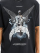 MJ Gonzales T-shirt Higher Than Heaven V.1 Acid Washed Heavy Oversize nero