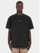 MJ Gonzales T-Shirt Metamorphose V.4 Acid Washed Heavy noir