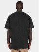MJ Gonzales T-Shirt Kiss X Heavy Oversized Acid Washed noir
