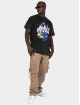 MJ Gonzales T-Shirt Kiss X Heavy Oversized Acid Washed noir