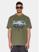 MJ Gonzales t-shirt In Tha Hood X Heavy Oversized olijfgroen
