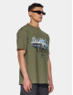 MJ Gonzales t-shirt In Tha Hood X Heavy Oversized olijfgroen
