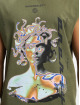 MJ Gonzales t-shirt Medusa X Sleeveless olijfgroen