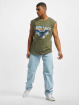 MJ Gonzales t-shirt Eagle V.2 Sleeveless olijfgroen