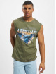 MJ Gonzales T-shirt Eagle V.2 Sleeveless oliva