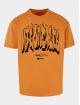 MJ Gonzales t-shirt Graffiti X Heavy Oversized oranje