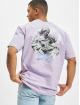 MJ Gonzales T-Shirt Higher Than Heaven Heavy Oversize pourpre