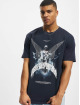 MJ Gonzales T-shirts Higher Than Heaven V.1 With Heavy Oversize blå
