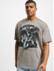 MJ Gonzales T-shirts Toxic V.2 X Acid Washed Heavy Oversize grå