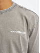 MJ Gonzales T-shirts Tm Acid Washed Heavy Oversize grå
