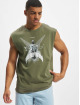 MJ Gonzales T-shirts Higher Than Heaven V.9 Sleeveless oliven