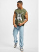 MJ Gonzales T-shirts Higher Than Heaven V.1 Sleeveless oliven