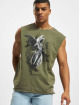 MJ Gonzales T-Shirty Angel 3.0 Sleeveless oliwkowy