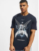 MJ Gonzales T-skjorter Higher Than Heaven V.1 With Heavy Oversize blå