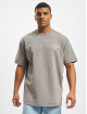 MJ Gonzales T-skjorter Higher Than Heaven V.2 Acid Washed Heavy Oversize grå
