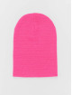 MSTRDS Beanie Basic Flap pink