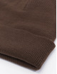 MSTRDS Bonnet Basic Flap brun