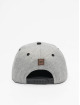 MSTRDS Casquette Snapback & Strapback U Letter gris