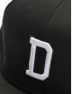MSTRDS Casquette Snapback & Strapback D Letter noir