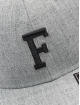 MSTRDS Snapback Caps F Letter szary