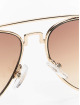 MSTRDS Sunglasses Mumbo Youth gold colored