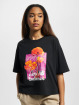 New Balance Camiseta Essentials Super Bloom negro