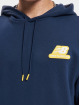 New Balance Felpa con cappuccio Essentials Stacked Rubber New blu