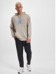 New Balance Hoodie Essentials Puff Print New grå