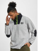 New Balance Maglia At Spinnex Half Zip Fleece grigio