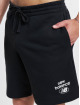 New Balance shorts Essentials Fleece zwart