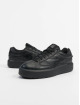New Balance Sneaker Scarpa Lifestyle Unisex Leather Textile schwarz