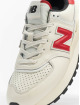 New Balance Sneaker Scarpa Lifestyle Unisex Leather Perf.leather weiß