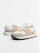 New Balance Sneakers Scarpa Lifestyle Donna Suede Textile bialy
