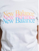 New Balance T-paidat Essentials Celebrate valkoinen