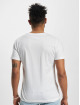 New Balance T-paidat Essential Stacked Logo valkoinen