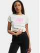 New Balance T-shirt Essentials Stacked Logo bianco