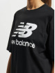 New Balance T-Shirt Essentials Stacked Logo black