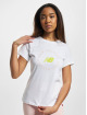 New Balance T-Shirt Essentials Athletic Club blanc
