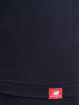 New Balance t-shirt Essentials Embriodered blauw
