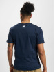 New Balance t-shirt Athletics Intelligent Choice blauw
