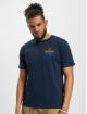 New Balance t-shirt Athletics Intelligent Choice blauw