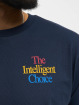 New Balance t-shirt Athletics Intelligent Choice blauw