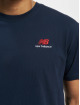 New Balance t-shirt Essentials blauw