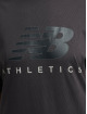 New Balance T-Shirt Athletics Oversized grey