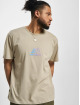 New Balance t-shirt Essentials Puff Print grijs