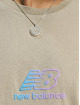 New Balance t-shirt Essentials Puff Print grijs