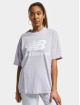 New Balance t-shirt Essentials Stacked Logo grijs