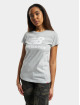 New Balance t-shirt Essentials Stacked Logo grijs