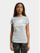 New Balance t-shirt Essentials Stacked Logo grijs