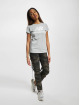 New Balance t-shirt Essentials Stacked Logo grijs